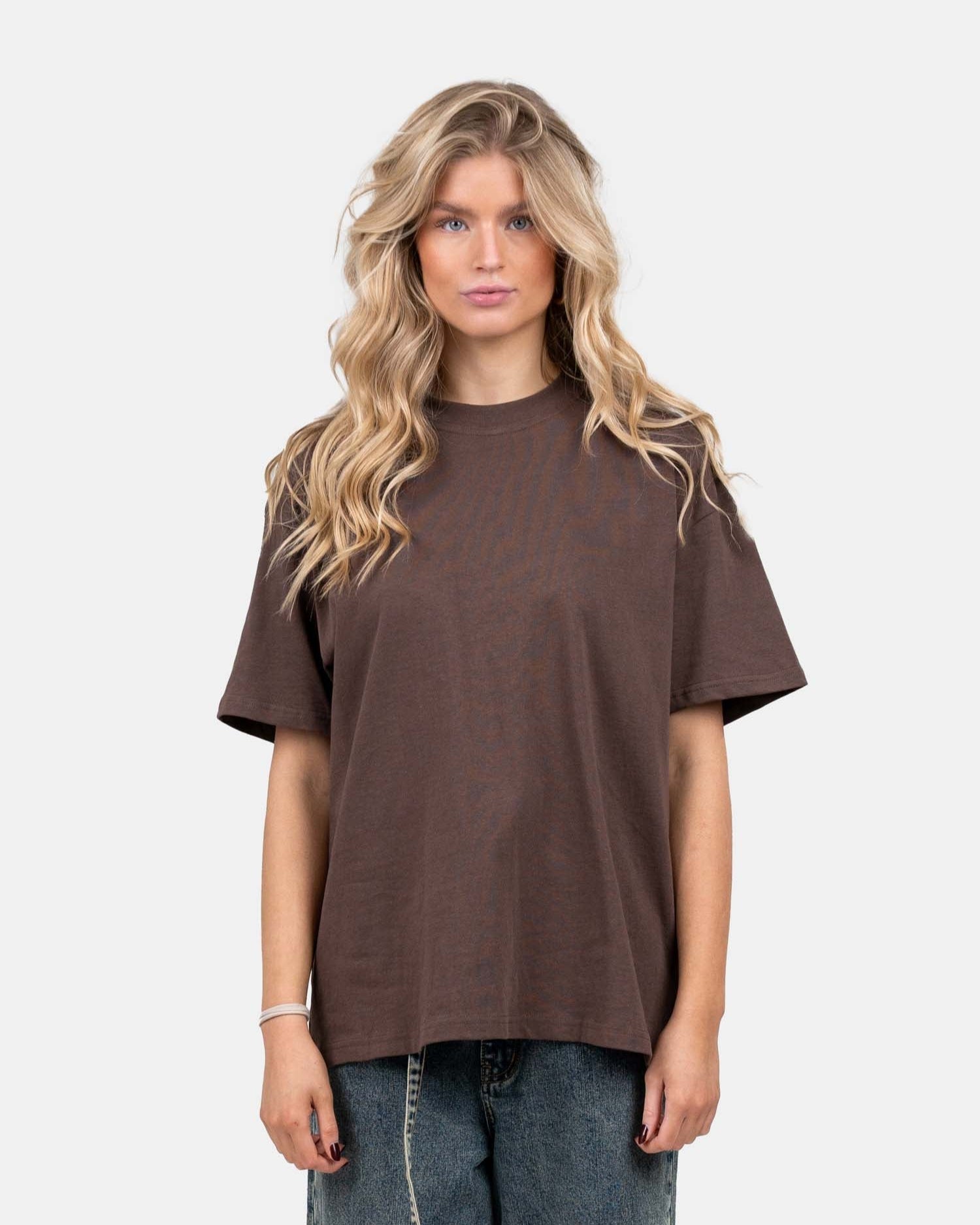Blank T-shirt Brown | Skagen - clothing.dk